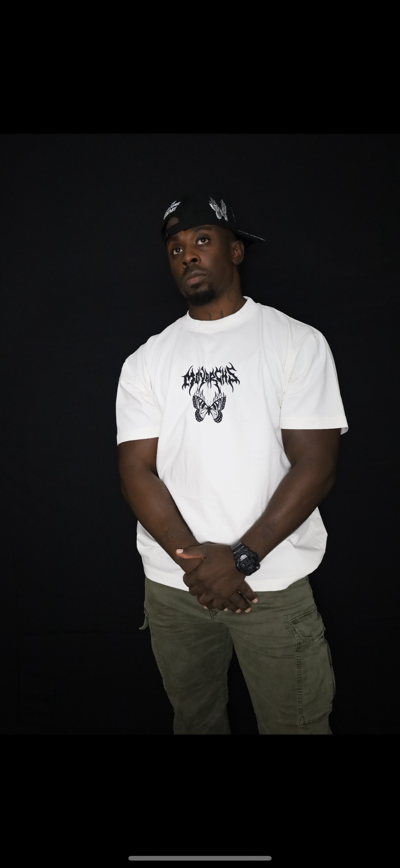 "I AM" - OVERSIZED TEE (WHITE)