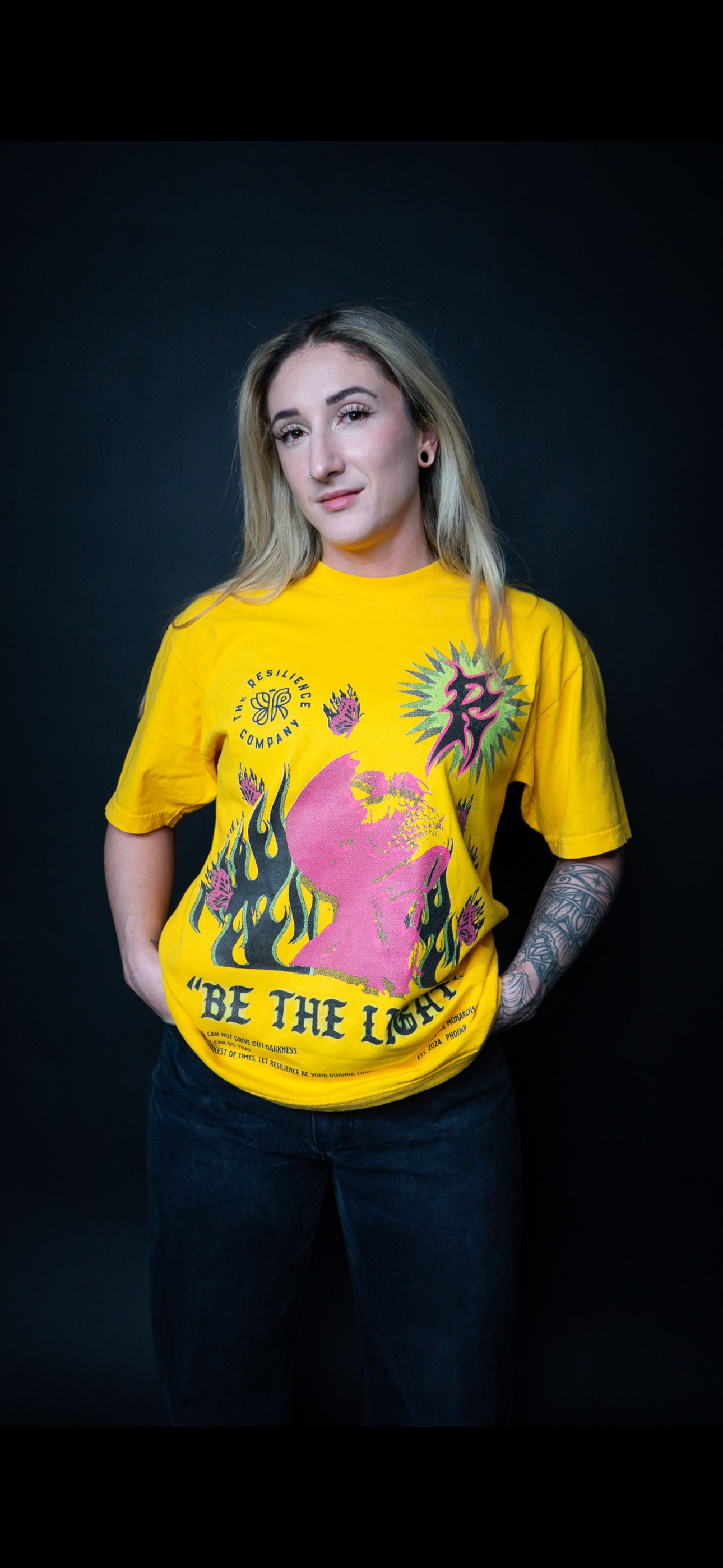 BE THE LIGHT- GOLD