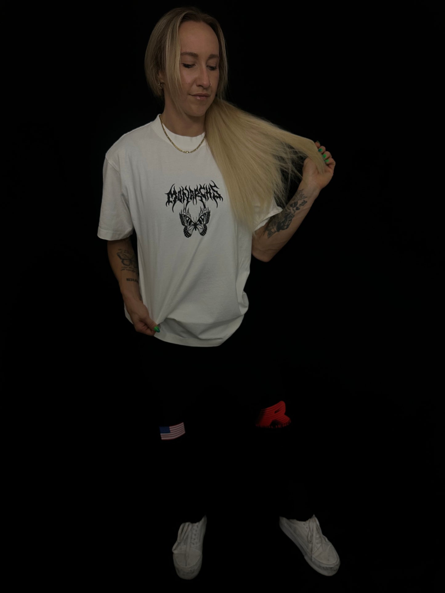 "I AM" - OVERSIZED TEE (WHITE)