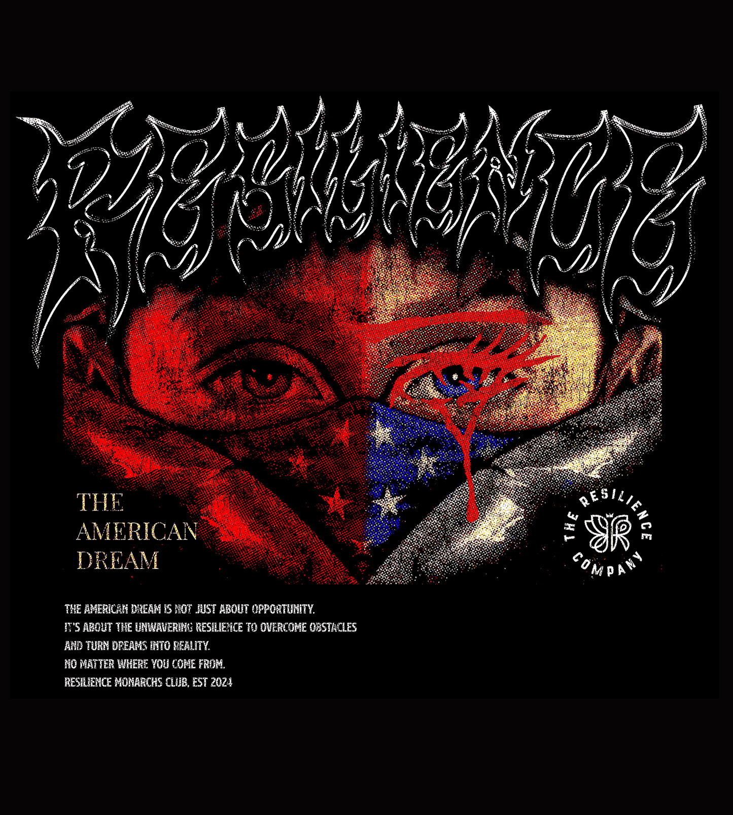 THE AMERICAN DREAM- VINTAGE BLACK