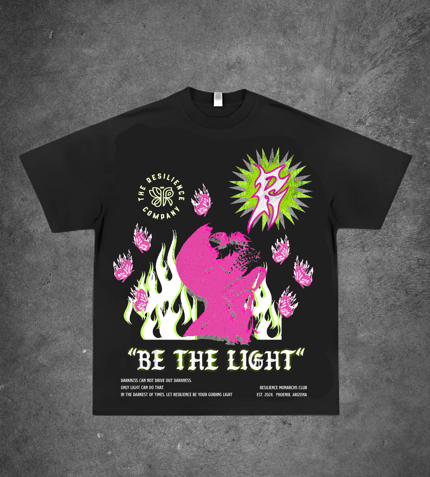 BE THE LIGHT- BLACK
