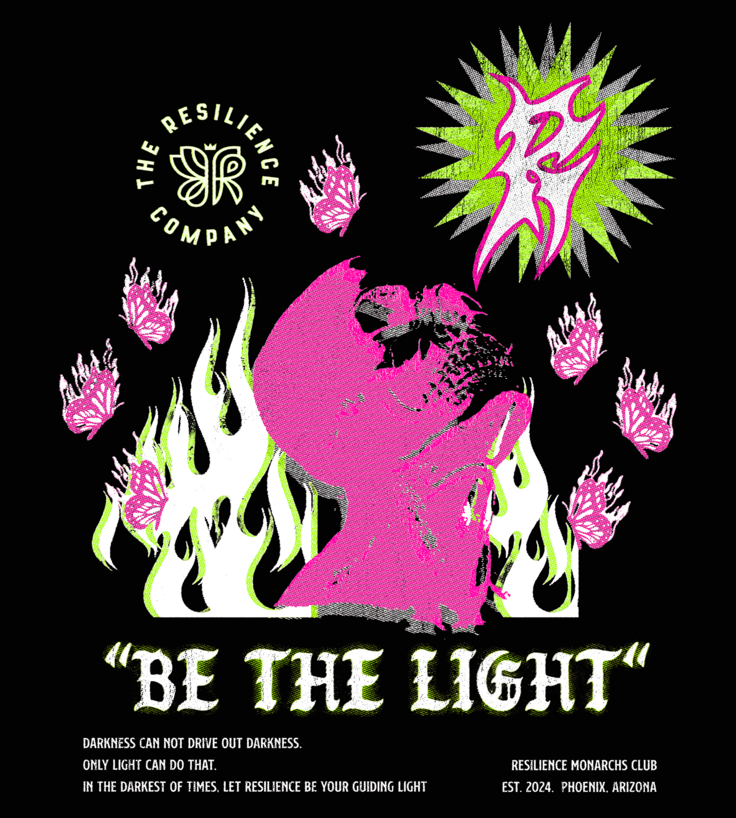BE THE LIGHT- BLACK