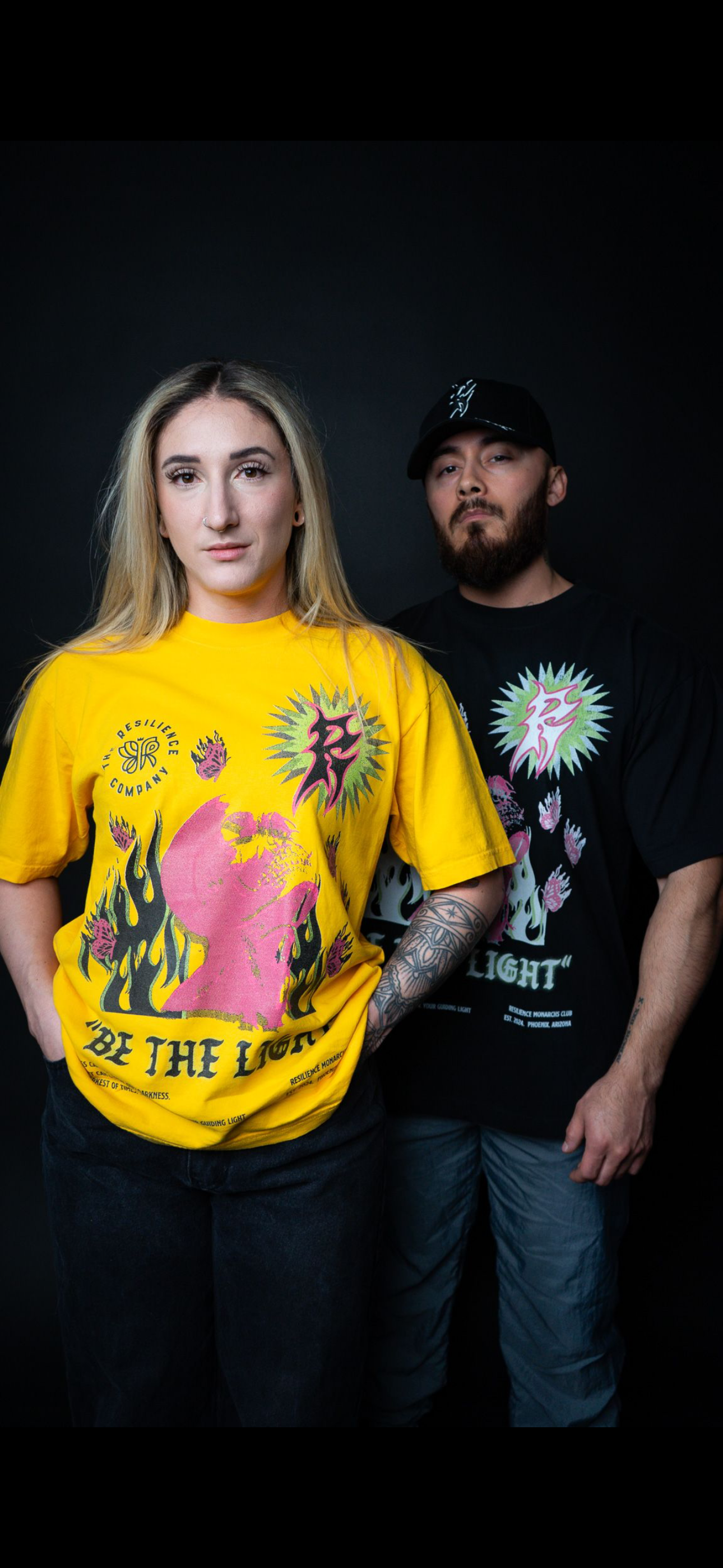 BE THE LIGHT- BLACK