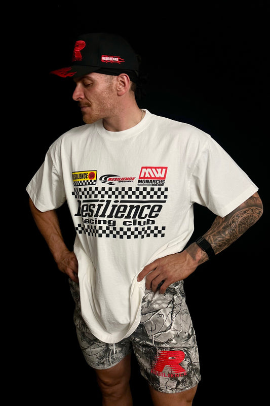 BLACK FRIDAY "MIRACLE MILE" BUNDLE (WHITE TEE + SHORTS) SAVE $55