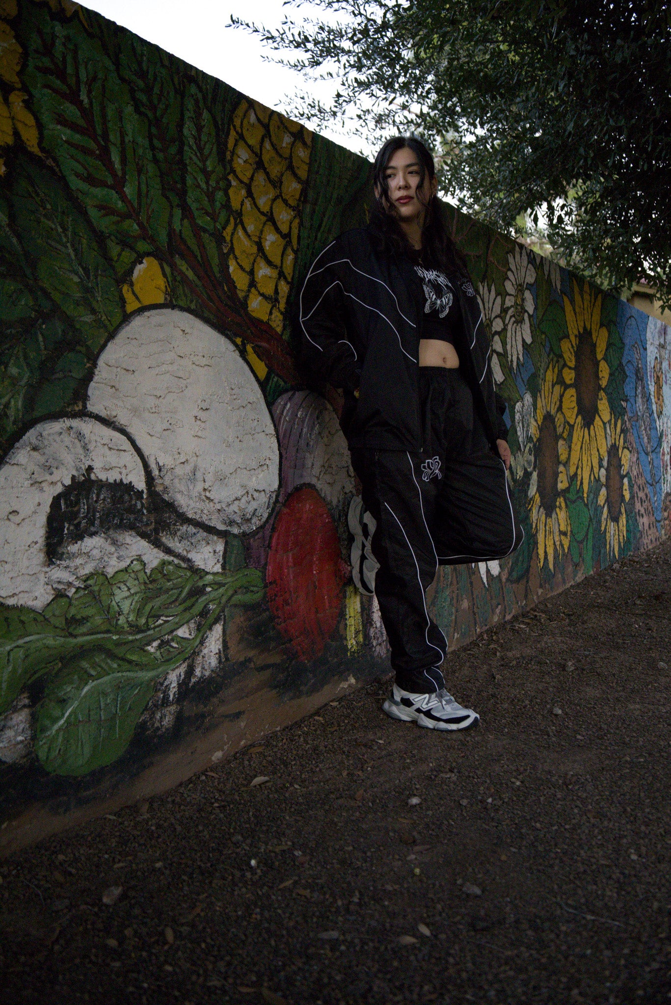 Black Pearl- (Nylon Tracksuit) *RARE 8 TOTAL MADE*