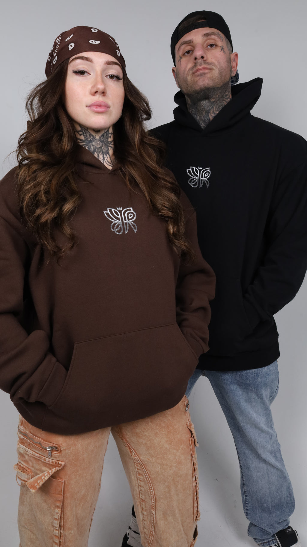 SAD BOYS SMILE AGAIN - HEAVYWEIGHT HOODIE (BROWN)