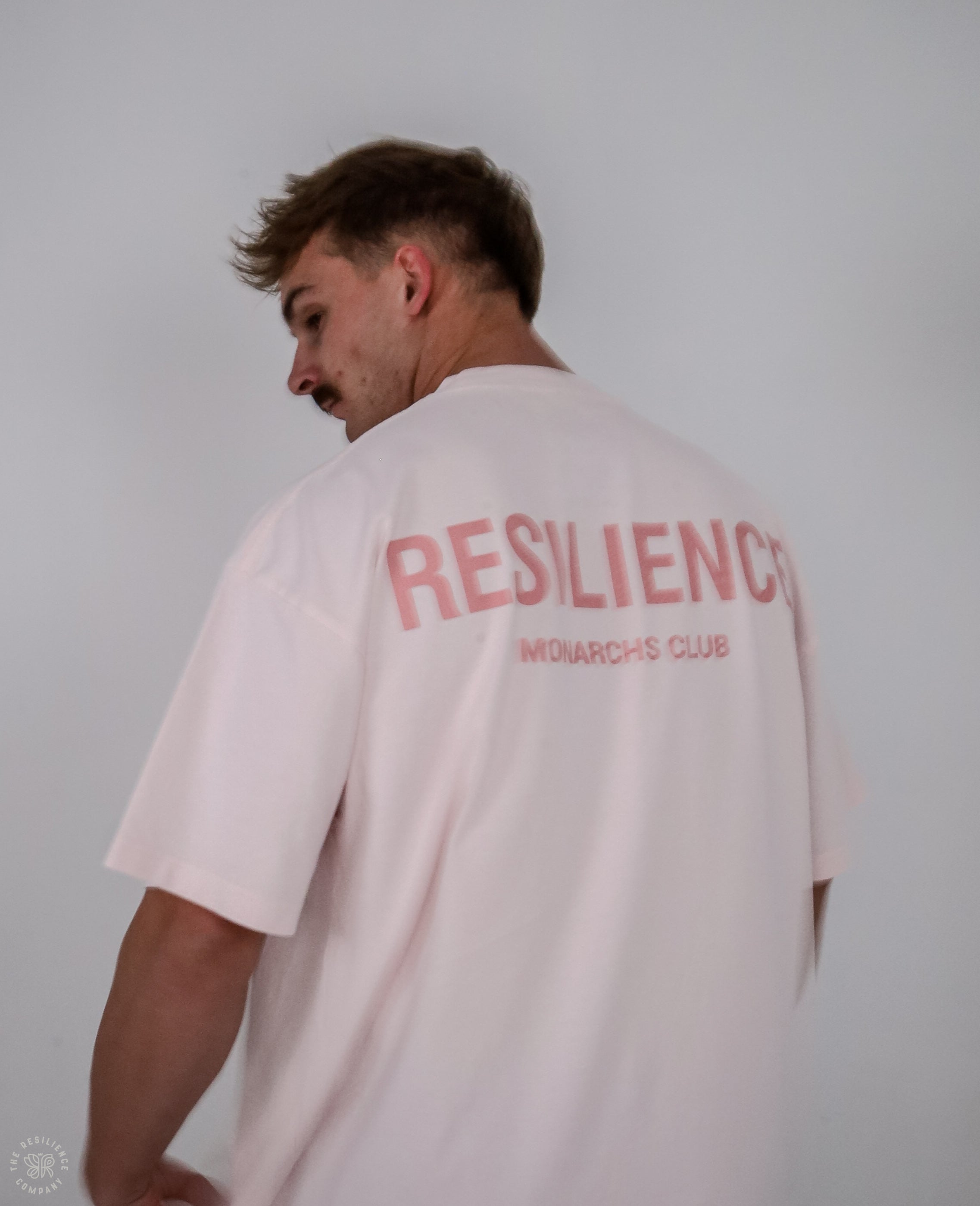 Monarchs Club Oversized Tee | PINK/PINK