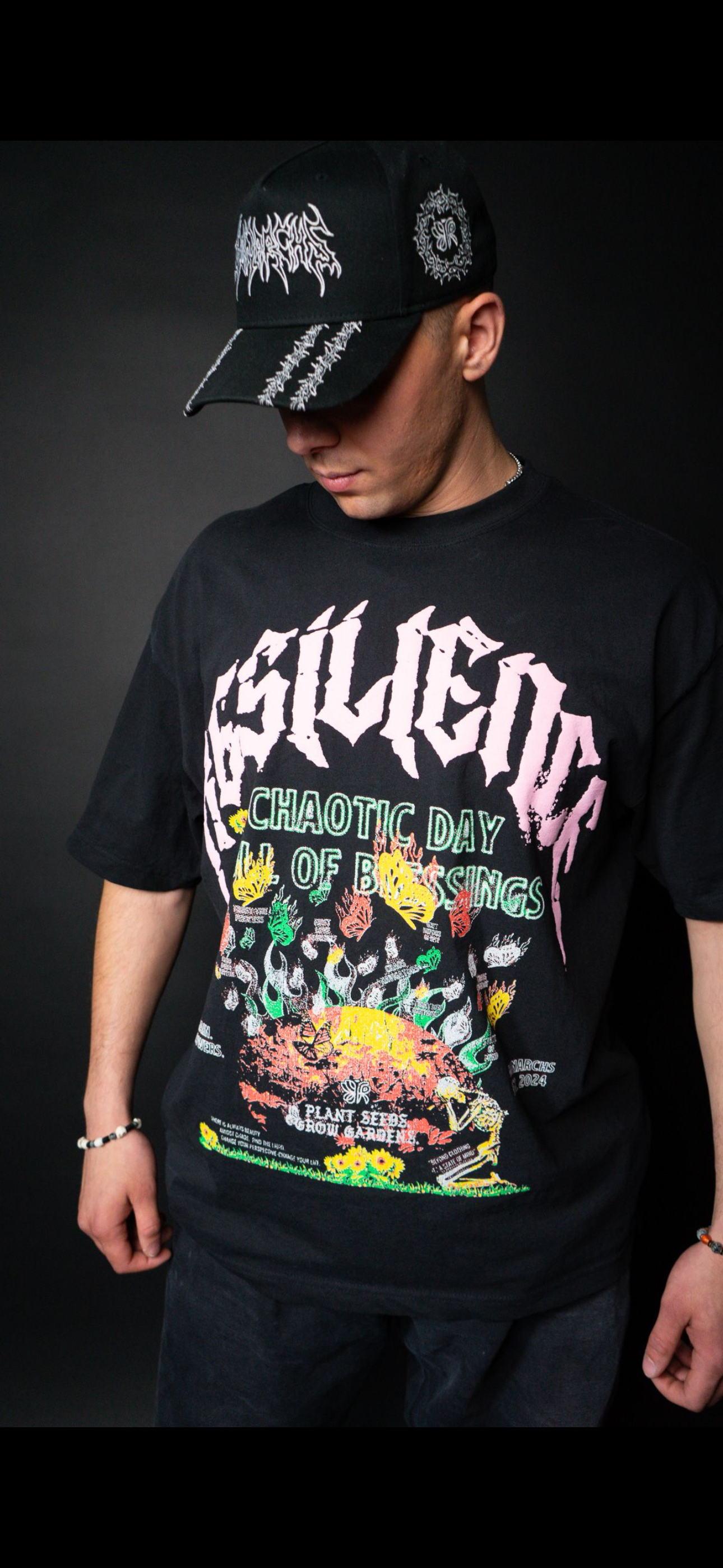 CHAOTIC DAY FULL OF BLESSINGS- BLACK