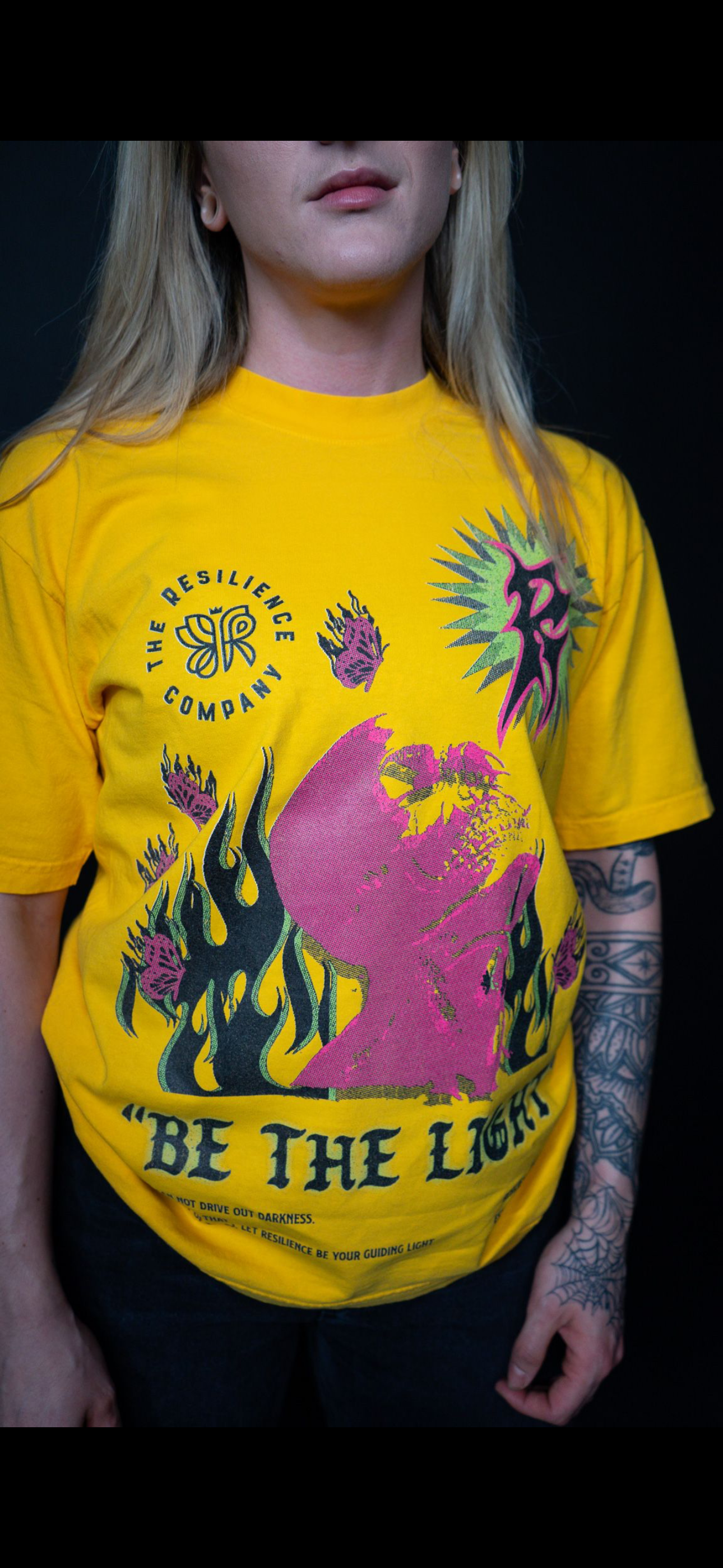 BE THE LIGHT- GOLD