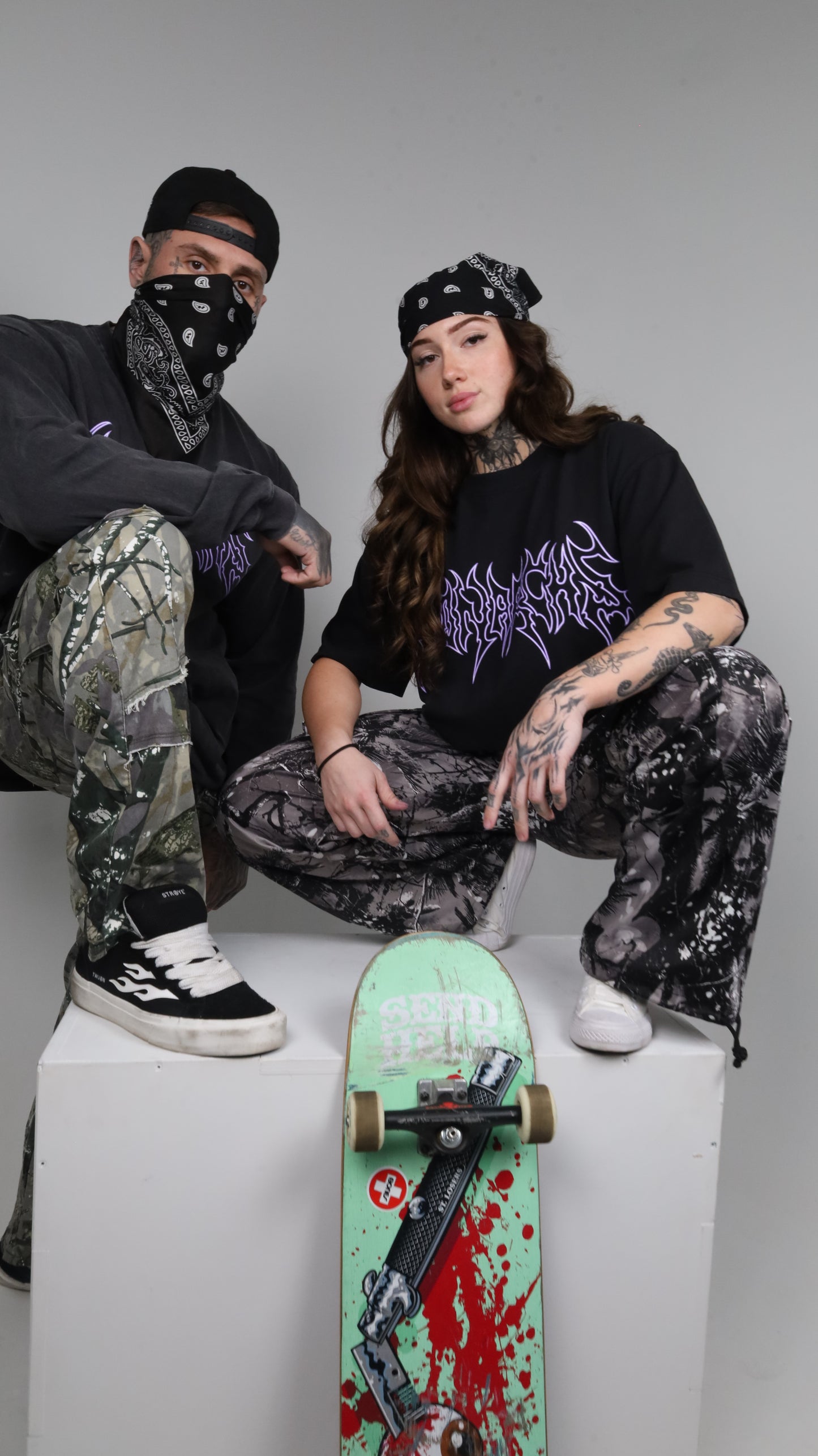 WALK THROUGH FIRE - LONGSLEEVE (VINTAGE BLACK)