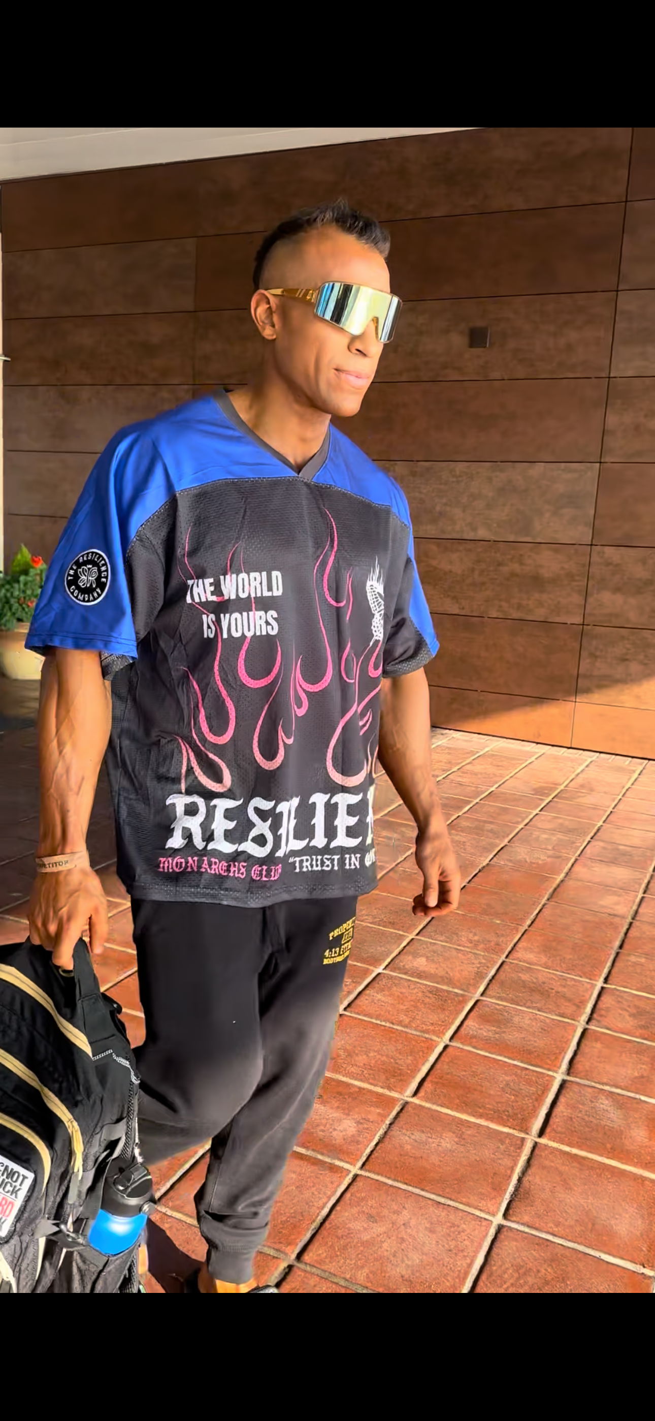 "AMOR FATI" - Resilience Football Jersey (Oversized/ Crop)