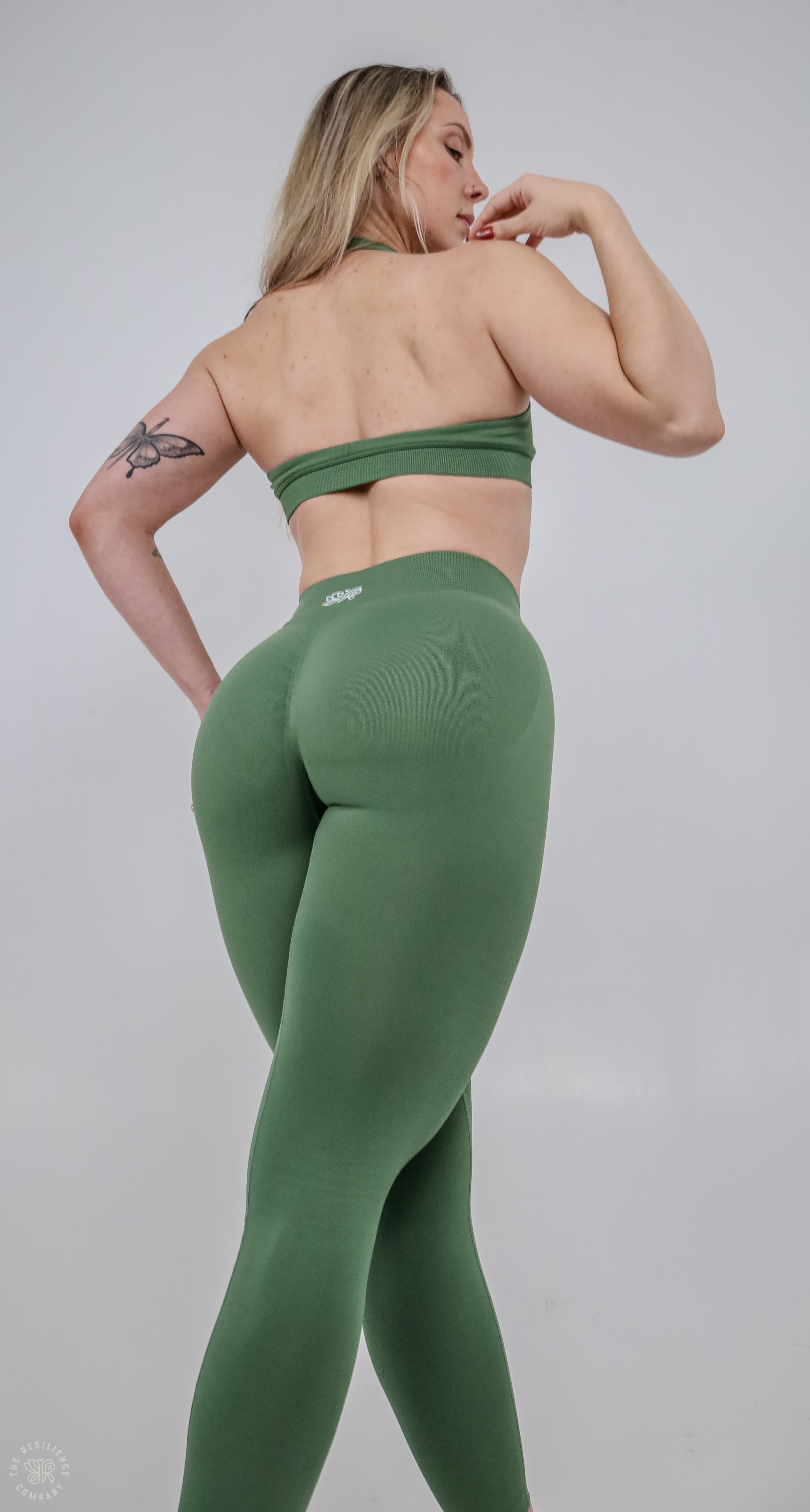 Resilience - Contour Leggings | GREEN