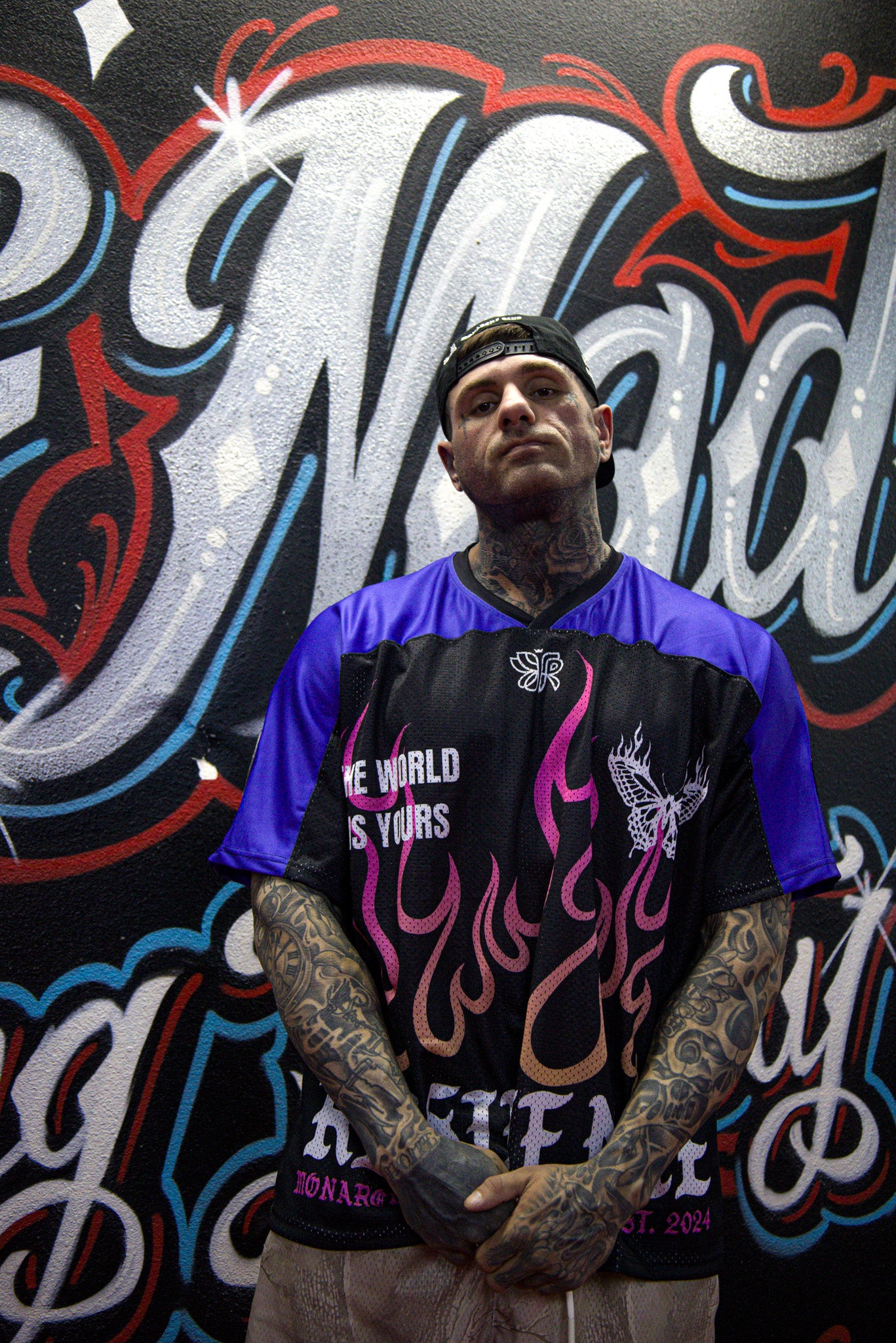 "AMOR FATI" - Resilience Football Jersey (Oversized/ Crop)