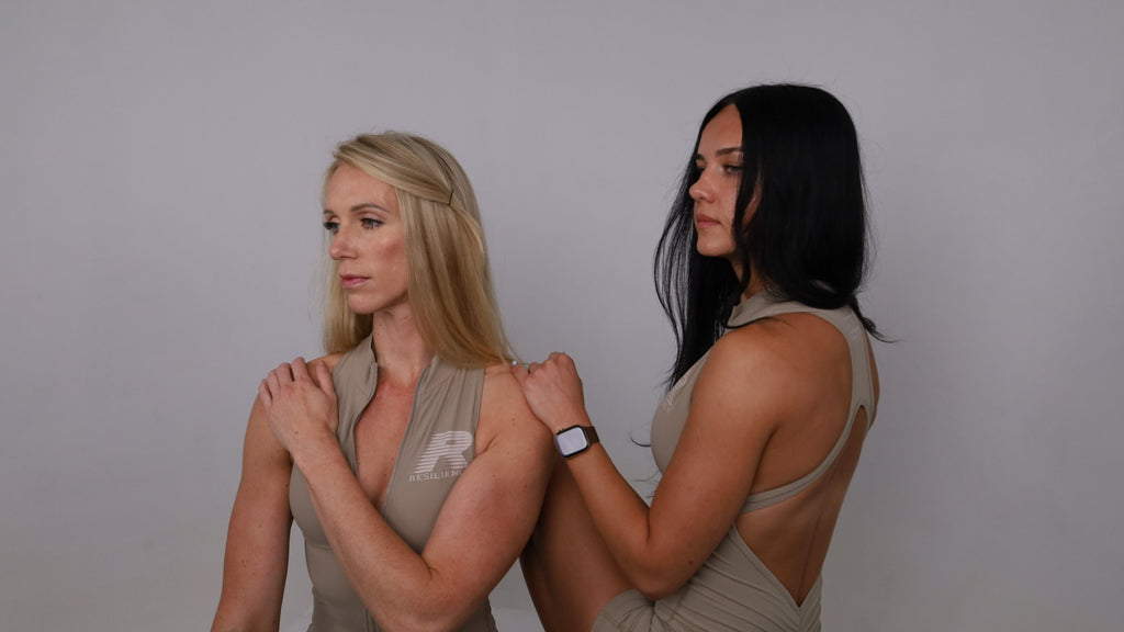 Womens bodysuit- w/ Zip (NUDE- TONE in TONE)