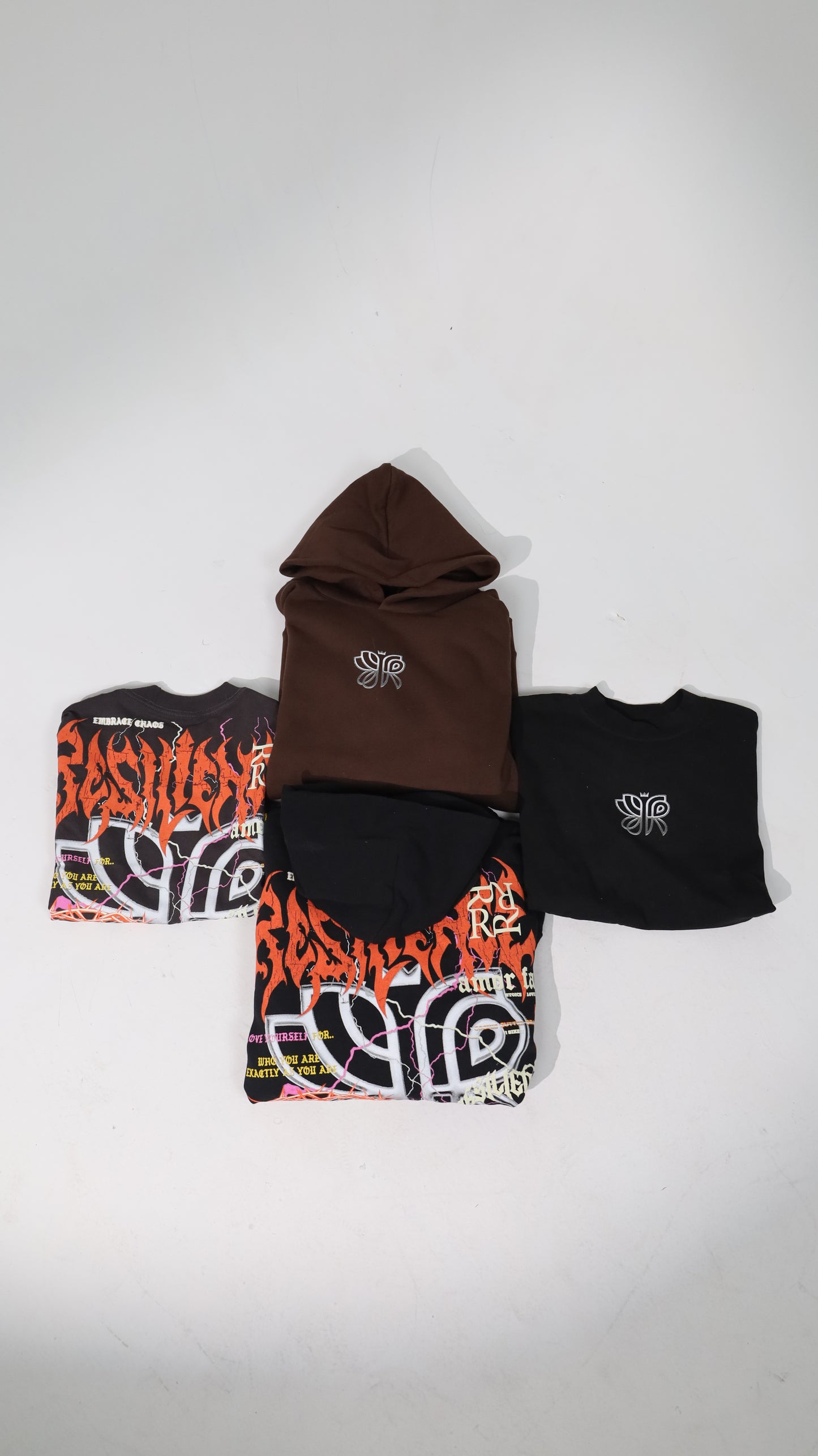 SAD BOYS SMILE AGAIN - HEAVYWEIGHT HOODIE (BLACK)