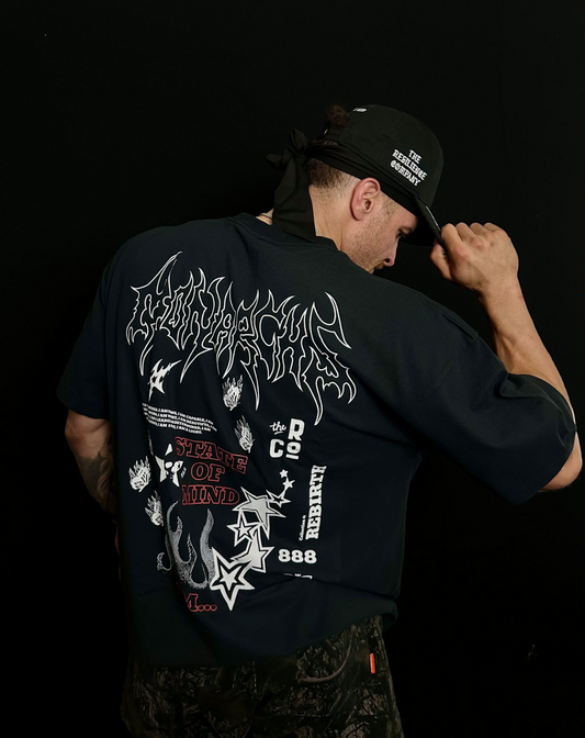 "I AM" - OVERSIZED TEE (BLACK)