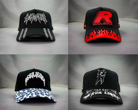 RESILIENCE HAT PACK V1. (4 HATS- WHOLE HAT COLLECTION)