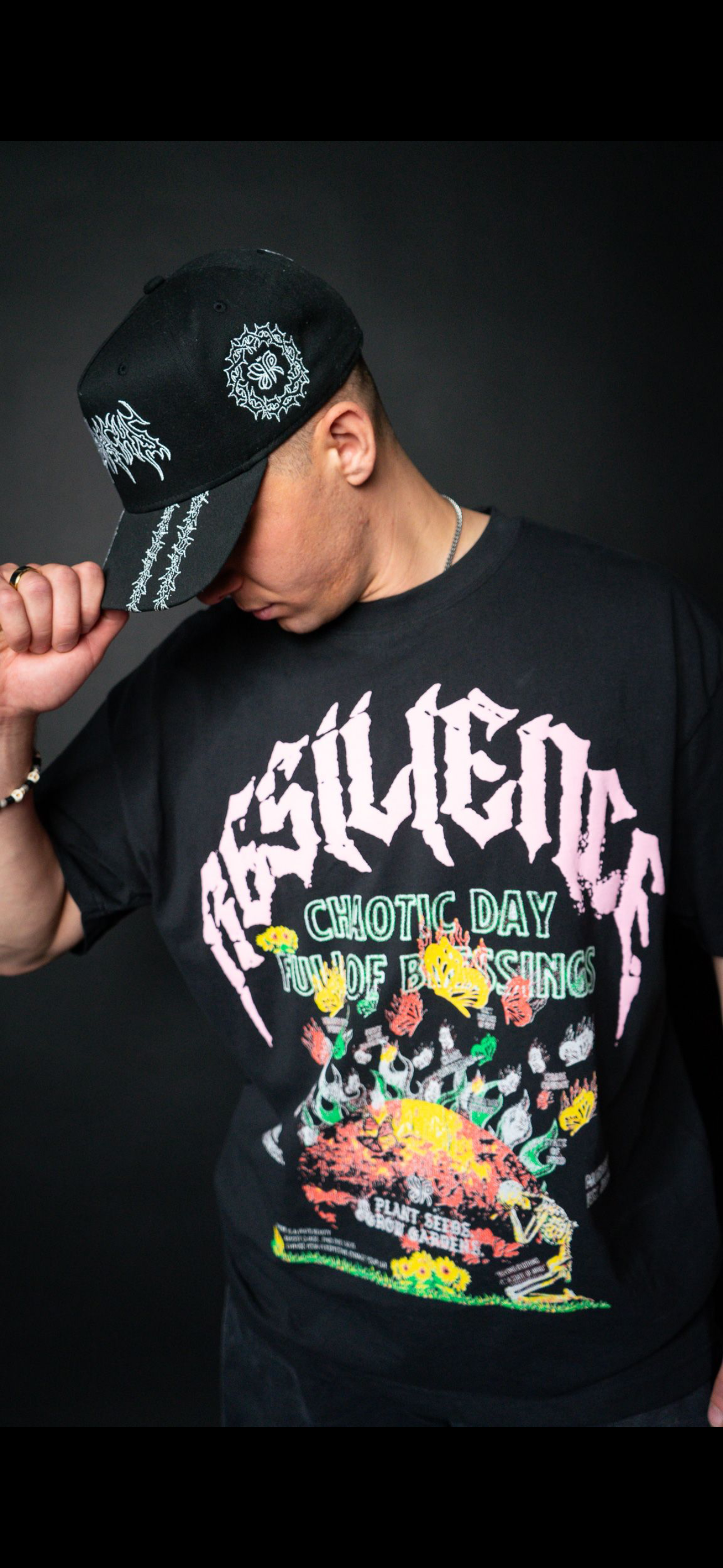 CHAOTIC DAY FULL OF BLESSINGS- BLACK