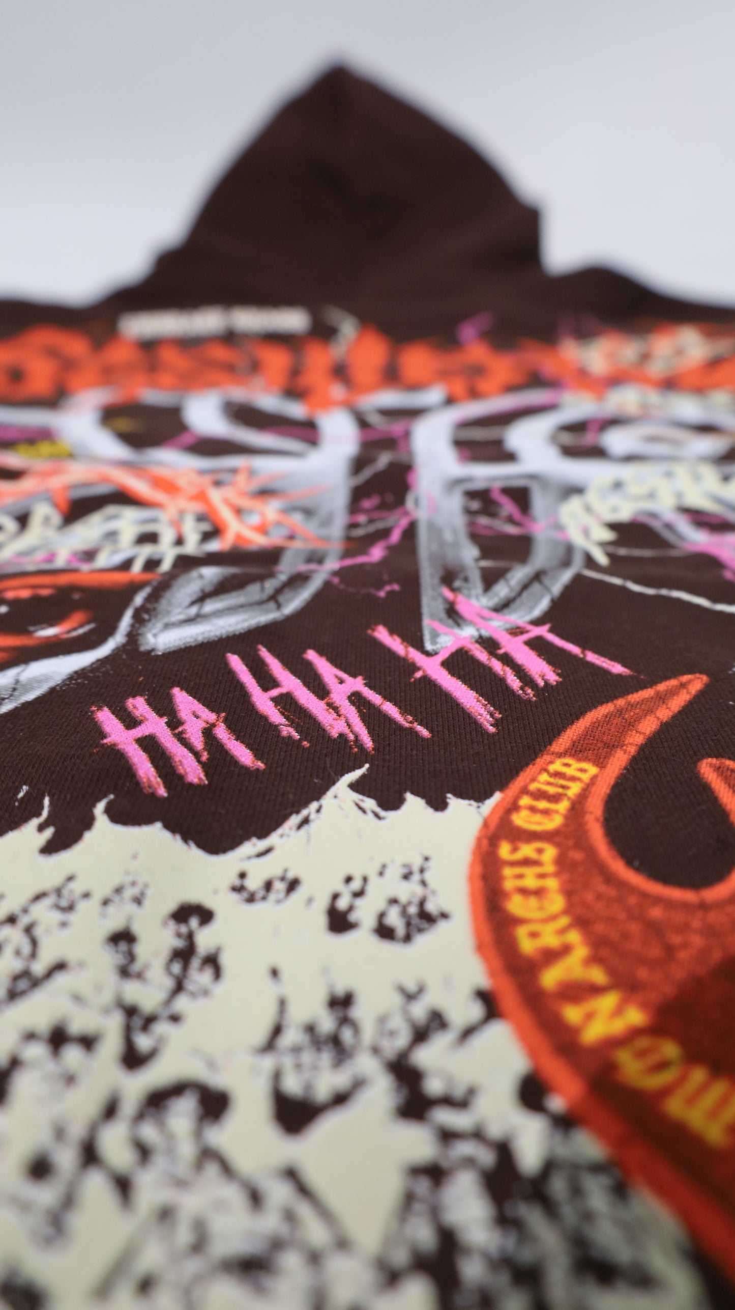 SAD BOYS SMILE AGAIN - HEAVYWEIGHT HOODIE (BROWN)