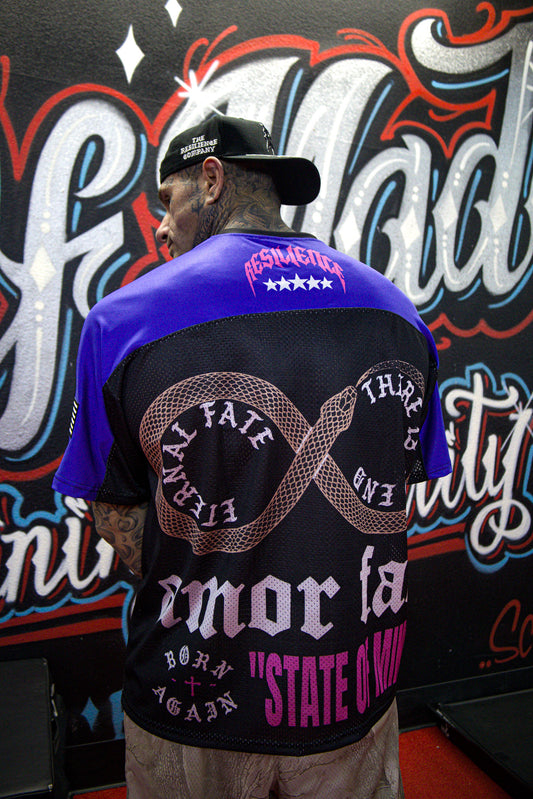 "AMOR FATI" - Resilience Football Jersey (Oversized/ Crop)