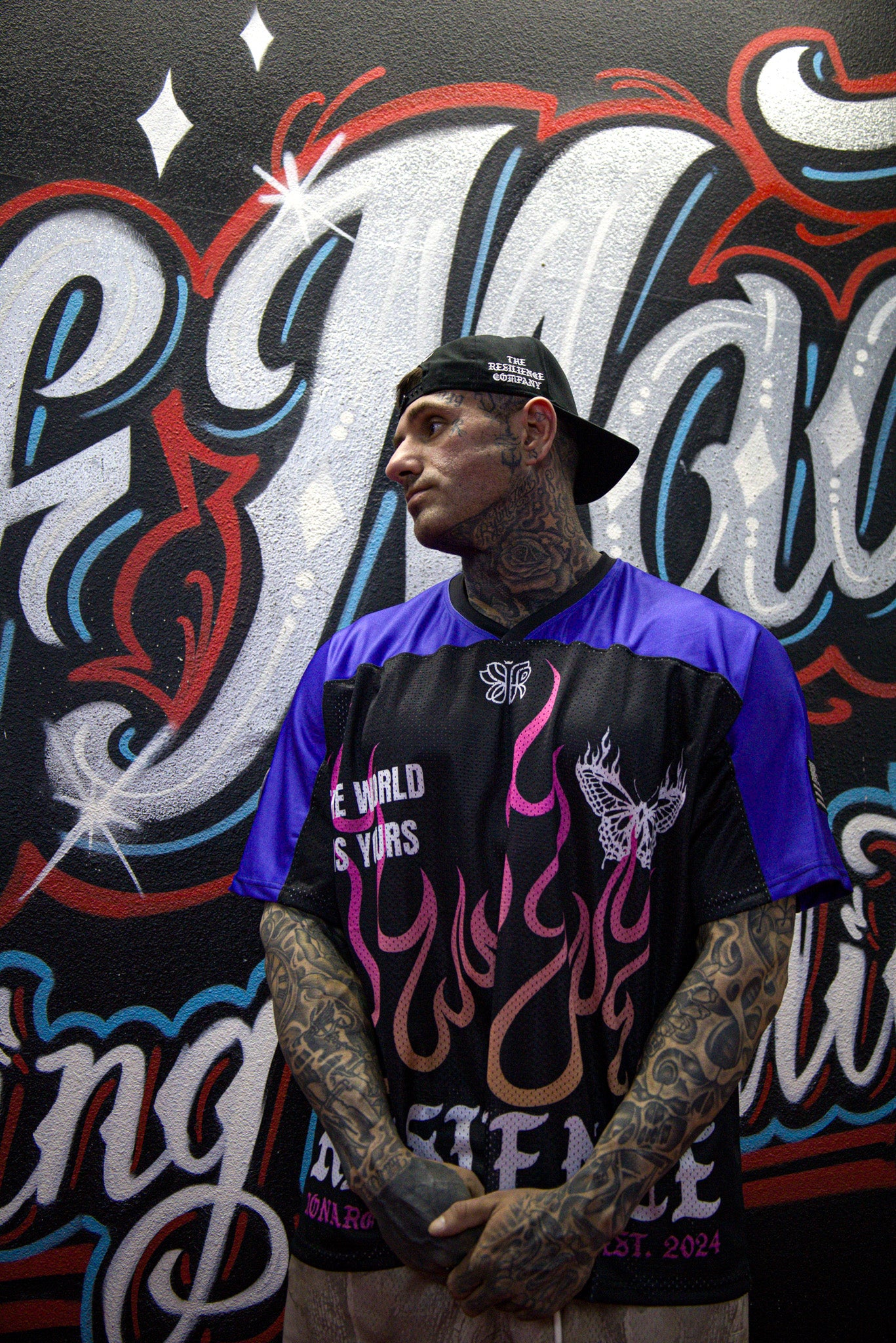 "AMOR FATI" - Resilience Football Jersey (Oversized/ Crop)