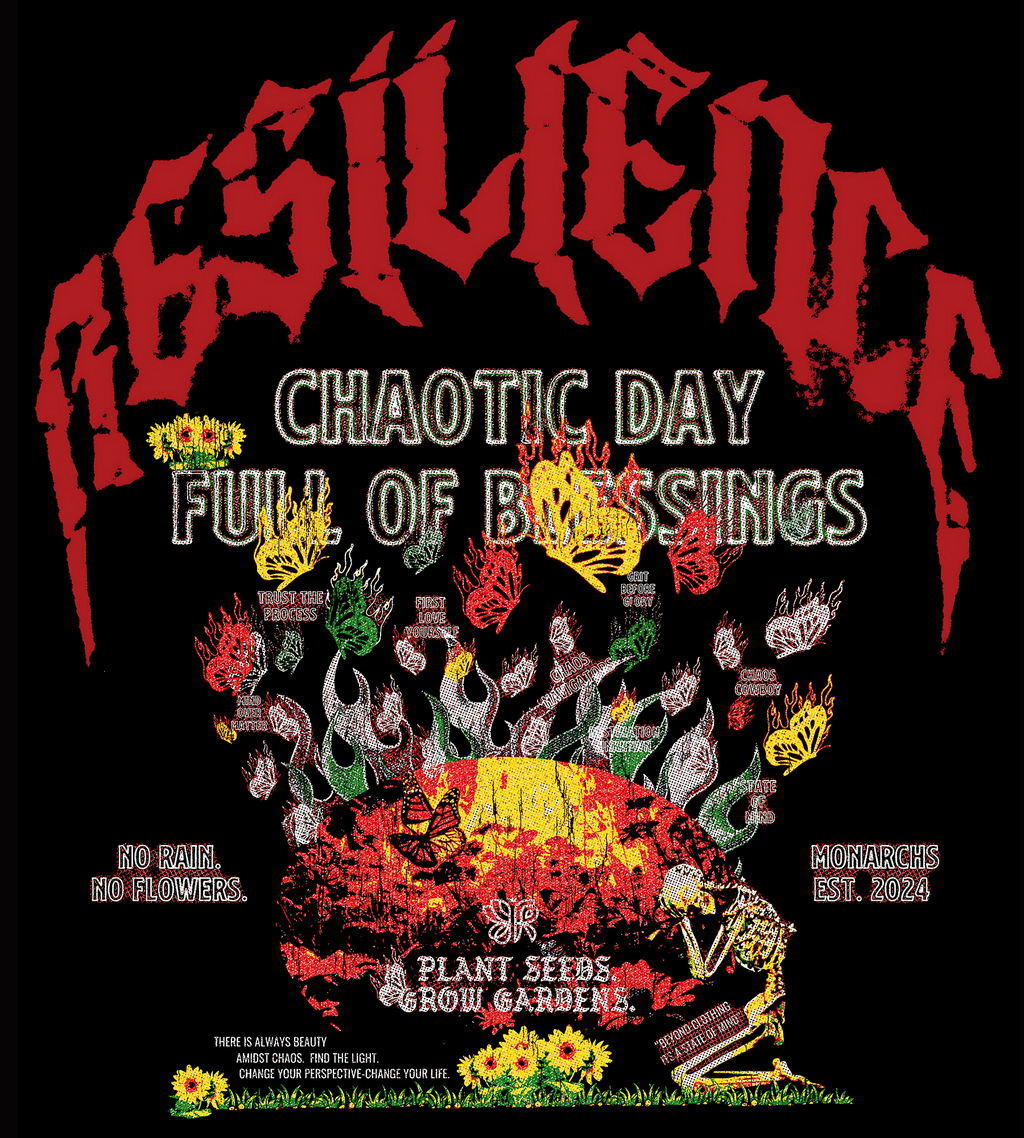 CHAOTIC DAY FULL OF BLESSINGS- BROWN