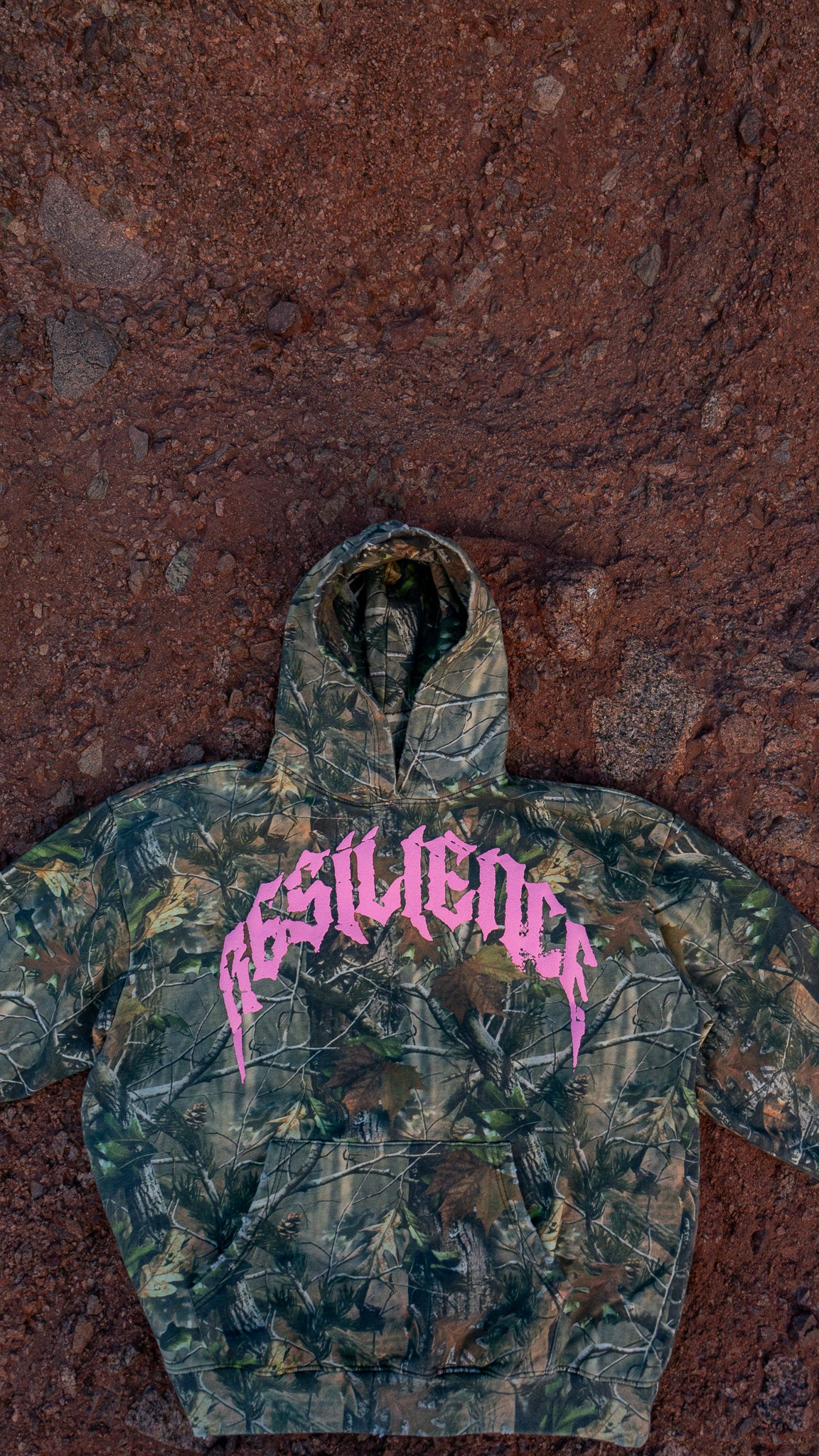 Legacy Hoodie - "TREE CAMO / PINK" *OVERSIZED*