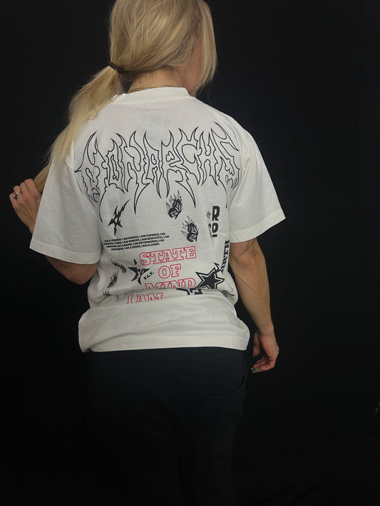 "I AM" - OVERSIZED TEE (WHITE)