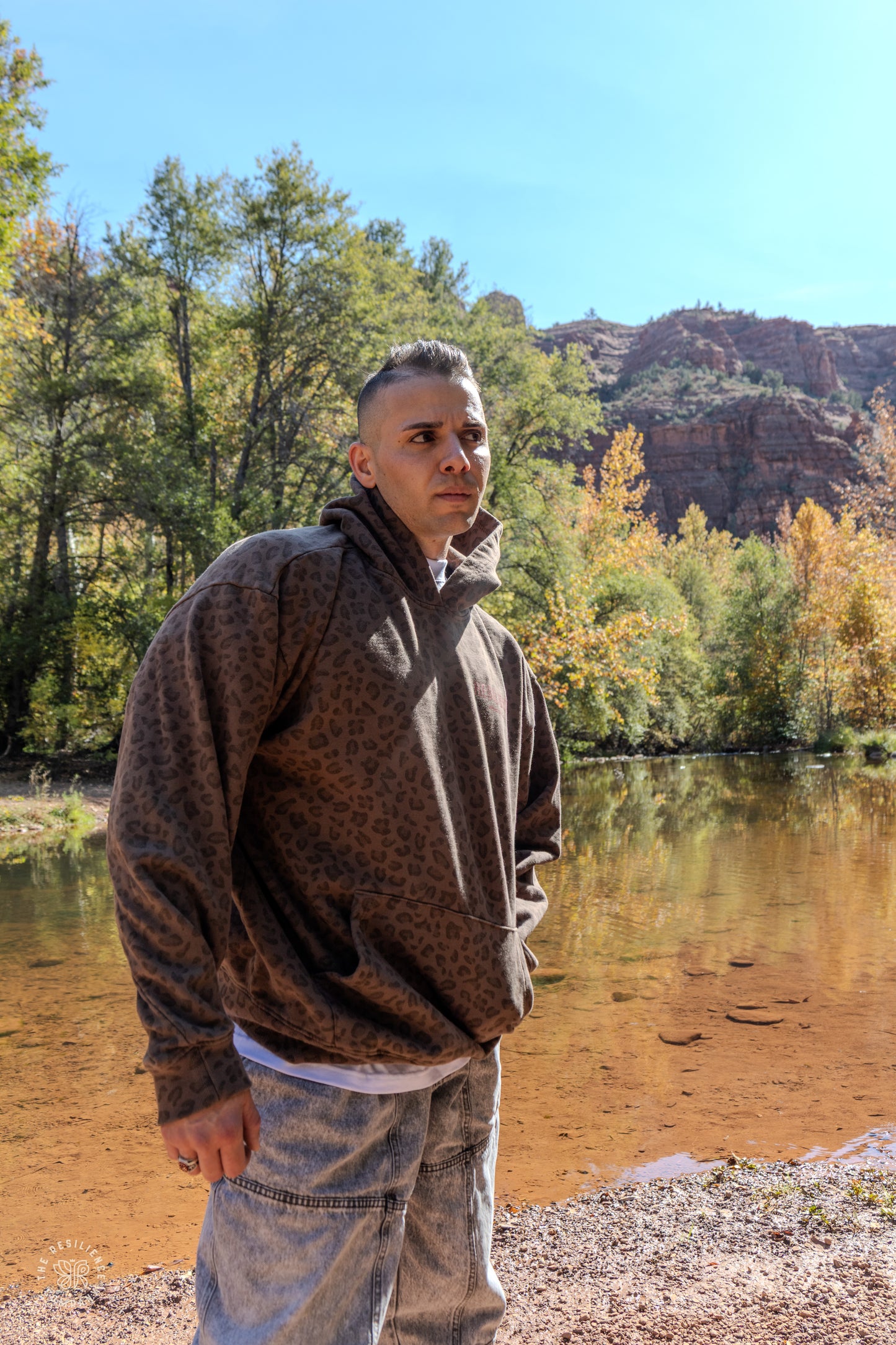 Club Hoodie - Leopard Print (Pink) *RARE ITEM 12 TOTAL MADE*