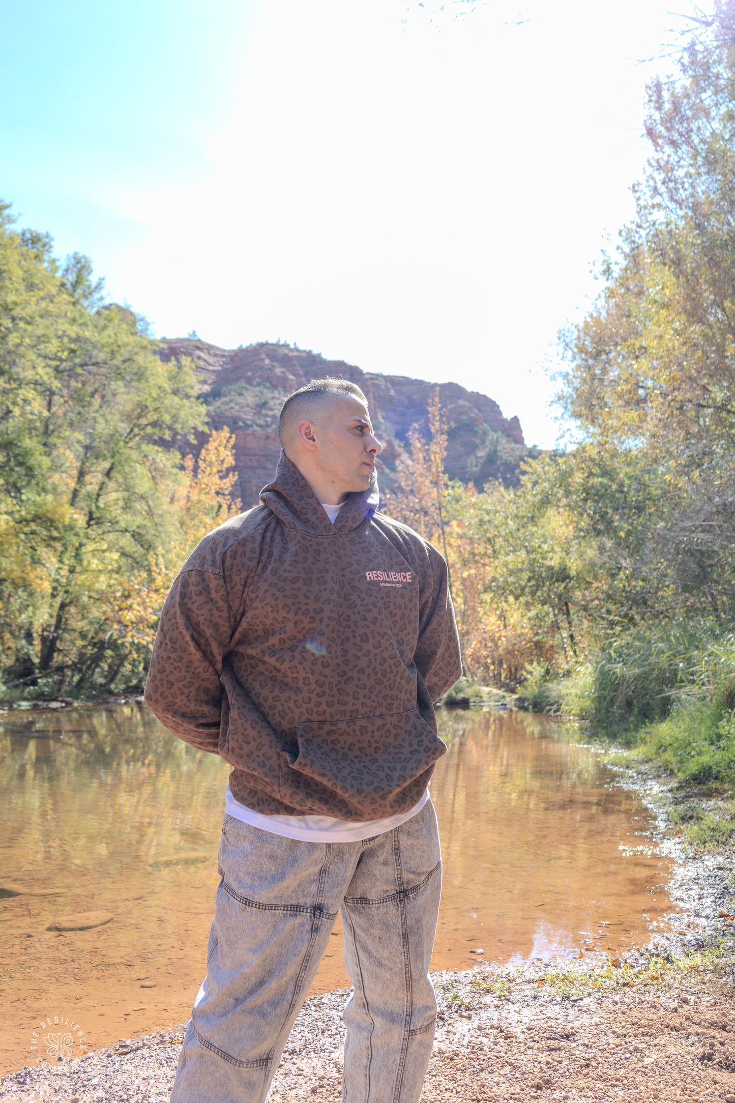 Club Hoodie - Leopard Print (Pink) *RARE ITEM 12 TOTAL MADE*