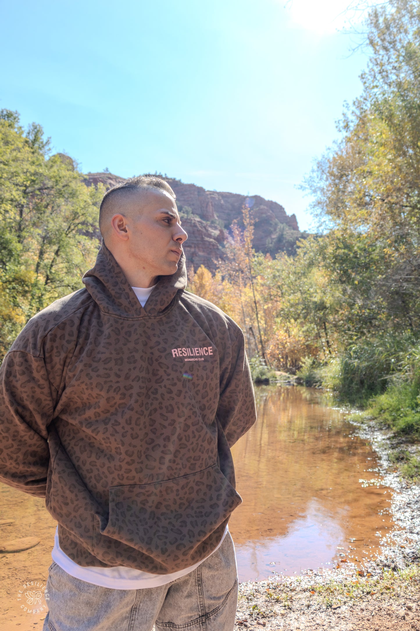 Club Hoodie - Leopard Print (Pink) *RARE ITEM 12 TOTAL MADE*