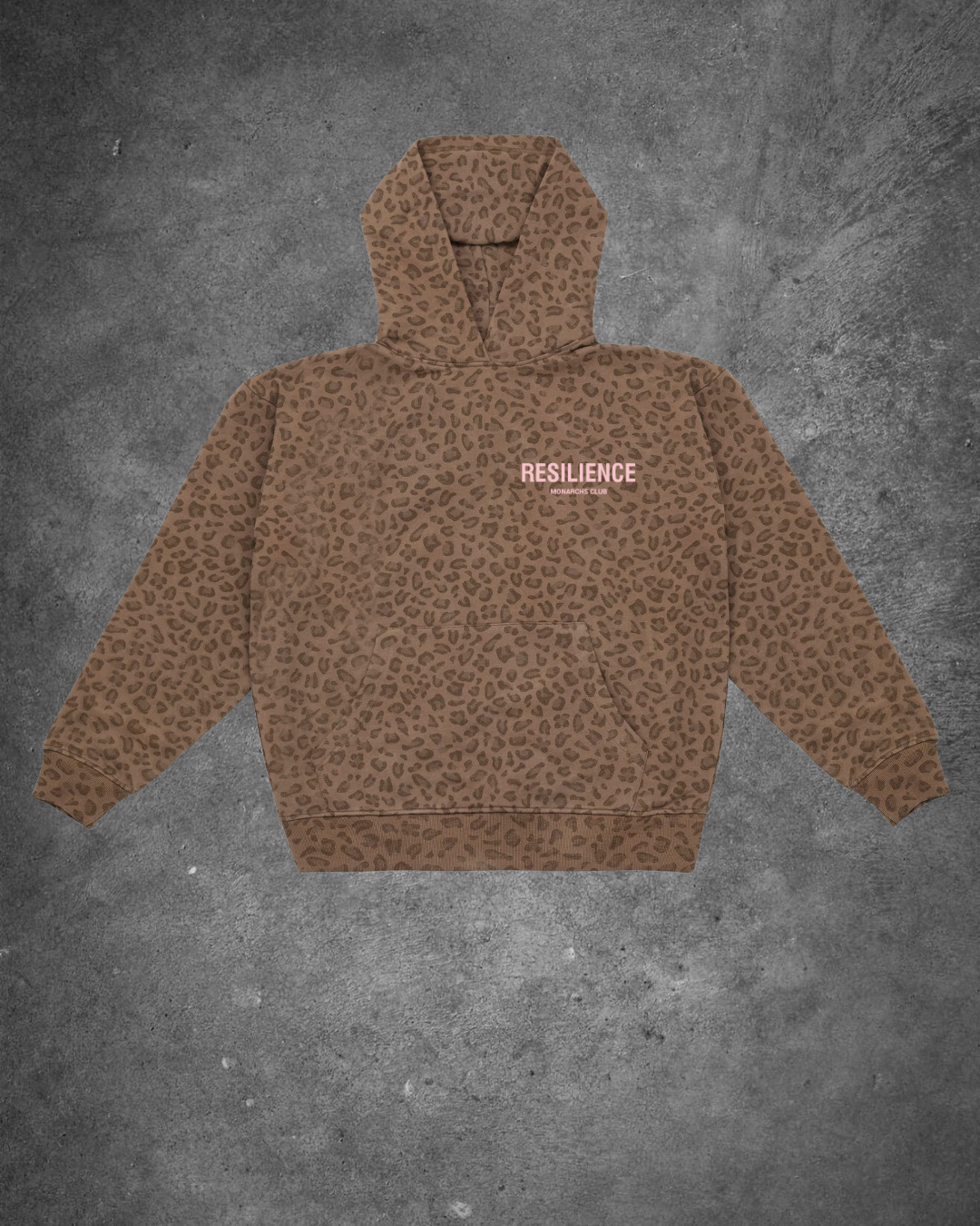 Club Hoodie - Leopard Print (Pink) *RARE ITEM 12 TOTAL MADE*