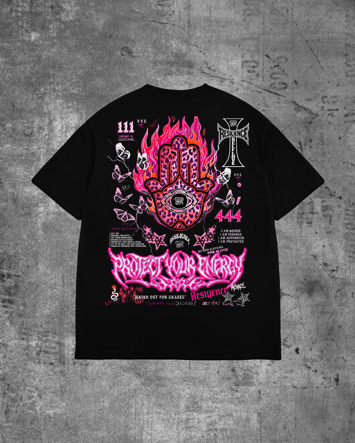 PROTECT YOUR ENERGY- O/S TEE