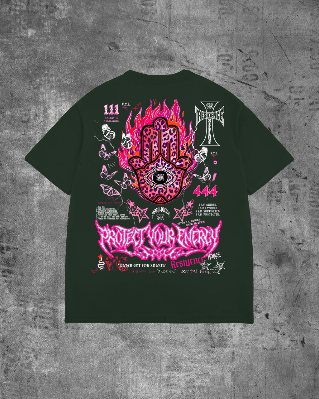 PROTECT YOUR ENERGY- O/S TEE