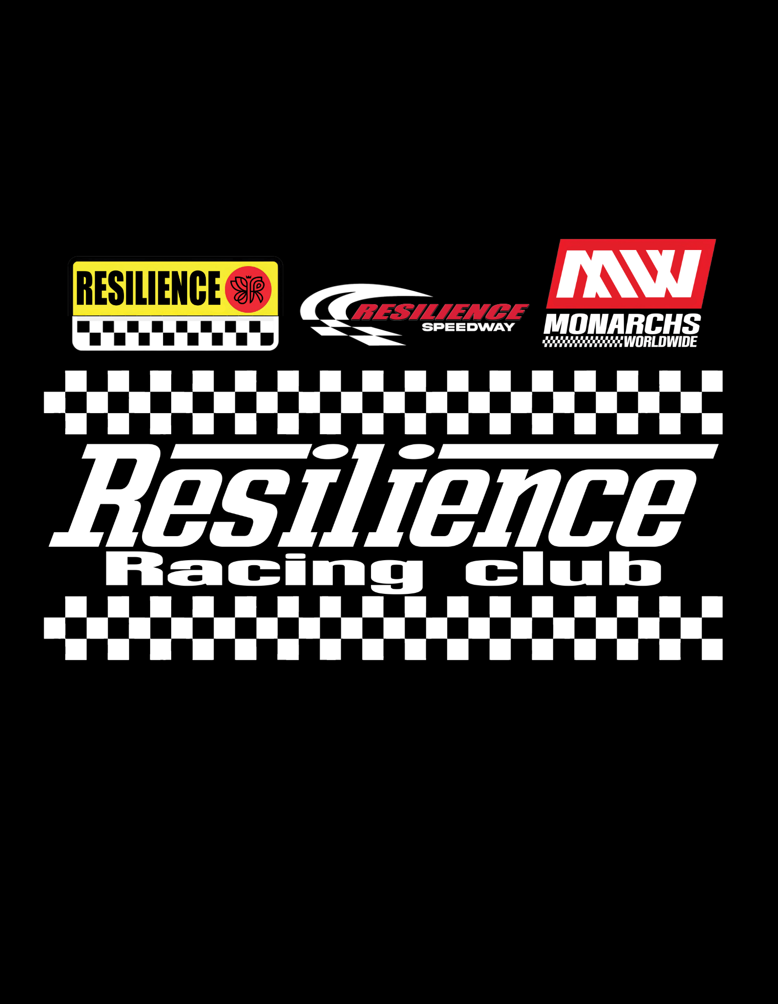 "MIRACLE MILE" - OVERSIZED TEE (BLACK)