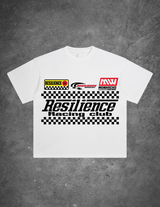 "MIRACLE MILE" - OVERSIZED TEE (BLACK)