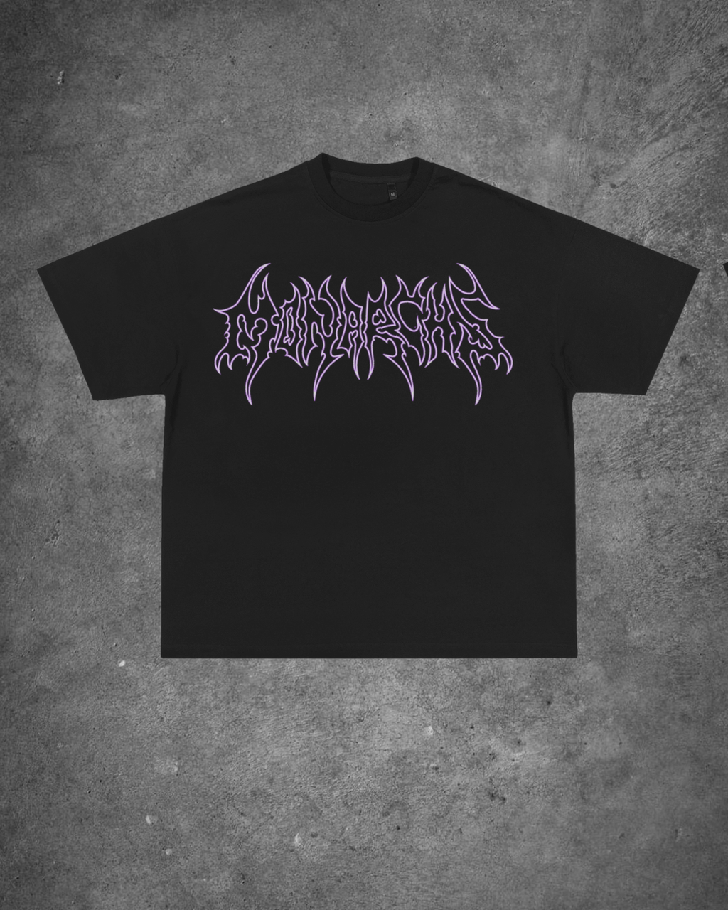 WALK THROUGH FIRE - OVERSIZE TEE (BLACK)