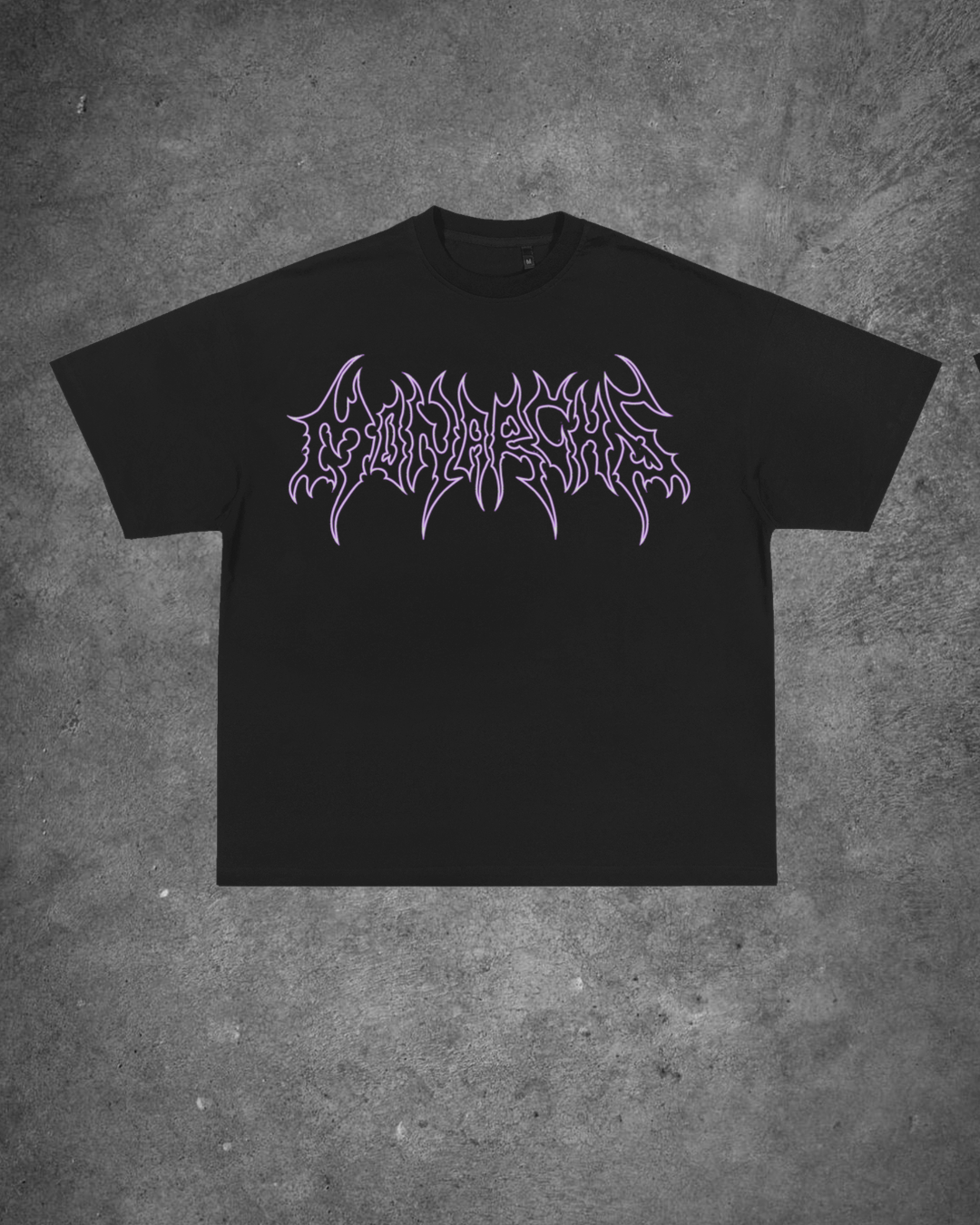 WALK THROUGH FIRE - OVERSIZE TEE (BLACK)