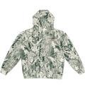 Vintage Grey Wood Camo Printed Hoody Front